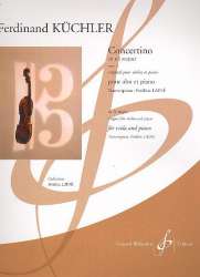 Concertino sol majeur op.15 pour violon et piano : -Ferdinand Küchler