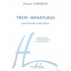 Trois Miniatures -Francis Coiteux