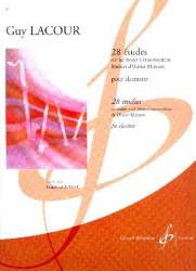 28 Études sur les modes à transpositions limitées d'Olivier Messiaen : -Guy Lacour