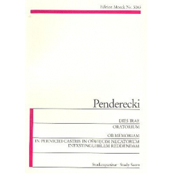 Dies irae : Oratorium für Soli (STB), - Krzysztof Penderecki