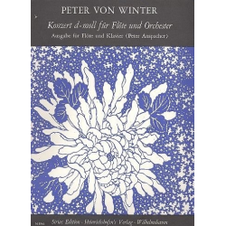 Konzert d-Moll für Flöte und Orchester : -Peter von Winter