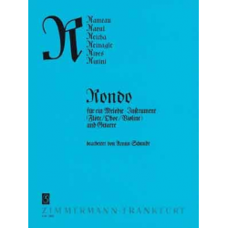Rondo : für Flöte (Oboe / Violine) -Jean-Philippe Rameau / Arr.Armin Schmidt