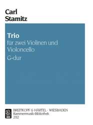 Sonata a tre : für 2 Violinen -Carl Stamitz