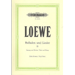 Balladen und Lieder Band 2 : - Carl Loewe