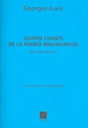 4 chants de la France malheuruese : -Georges Auric
