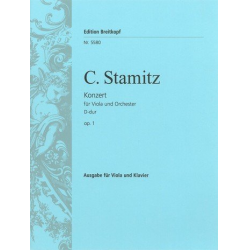 Konzert D-Dur op.1 für Viola und -Carl Stamitz