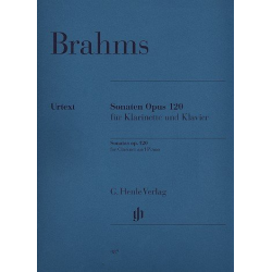 Sonaten op.120 : -Johannes Brahms