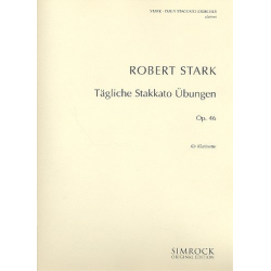 Tägliche Staccato-Übungen op.46 : -Robert Stark