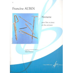 Nocturne : pour flute et piano - Francine Aubin
