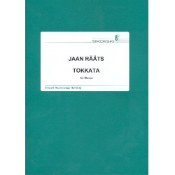 Tokkata : für Klavier -Jaan Rääts