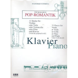 Pop-Romantik : fü Violoncello und Klavier -Manfred Schmitz