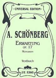 Erwartung op.17 -Arnold Schönberg