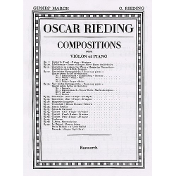 Zigeunermarsch op.23,2 : -Oskar Rieding