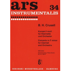 Konzert f-Moll Nr.2 op.5 : für -Bernhard Henrik Crusell