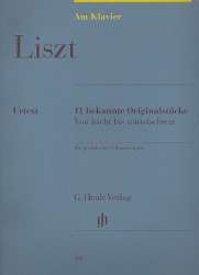 11 bekannte Originalstücke von leicht bis mittelschwer : -Franz Liszt