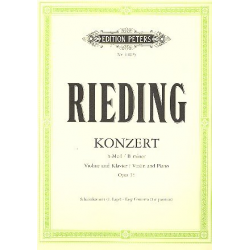 Konzert h-Moll op.35 : für -Oskar Rieding