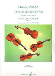 Concerto la majeur no.6 op.95 : - Jean Baptiste Charles Dancla