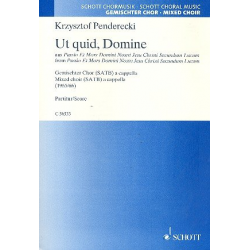 Ut quid Domine : - Krzysztof Penderecki