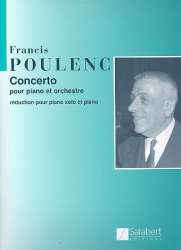 Concerto pour piano et orchestre : -Francis Poulenc