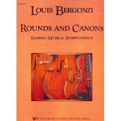 Rounds and Canons - Kontrabass / String Bass -Louis Bergonzi