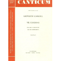 Canzona Nr.7 : -Giovanni Gabrieli
