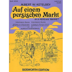 Auf einem persischen Markt - für 4 Blockflöten (SATB) und Schlagwerk -Albert W. Ketelbey / Arr.Albrecht Rosenstengel