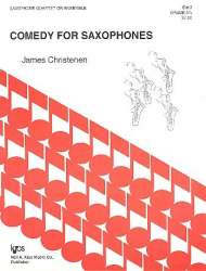 Comedy : for 4 saxophones (AATB) -James Christensen