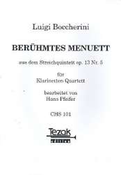 Berühmtes Menuett -Luigi Boccherini / Arr.Hans Pfeifer