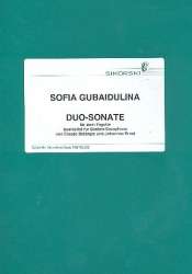 Duo-Sonate : für 2 Baritonsaxophone -Sofia Gubaidulina