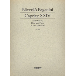 Caprice Nr.24 nach der Klavierfassung -Niccolo Paganini