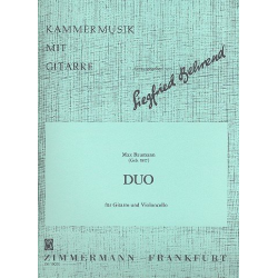 Duo op.62 : für Violoncello -Max Baumann