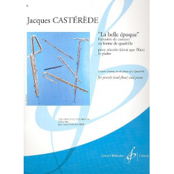 La belle époque : pour piccolo -Jacques Castérède
