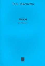 Folios : pour guitare -Toru Takemitsu