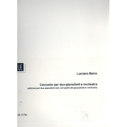 Concerto per 2 pianoforti -Luciano Berio
