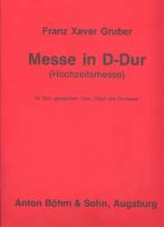 Messe D-Dur : für Soli, Chor - Franz Xaver Gruber