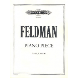 Piano 4 hands (1958) -Morton Feldman