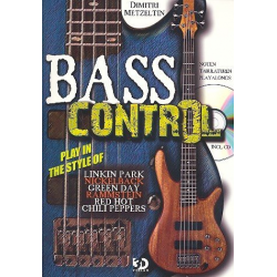 Bass Control (+CD) : für Bass/Tab -Dimitri Metzeltin