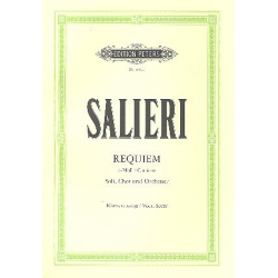 Requiem c-Moll : für Soli, -Antonio Salieri