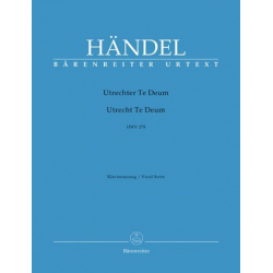 Te Deum laudamus HWV278 : für -Georg Friedrich Händel (George Frederic Handel)