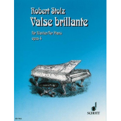Vals brillante op.4 : für Klavier -Robert Stolz