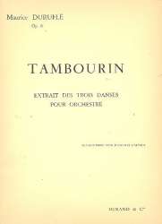 Tambourin op.6 : pour piano -Maurice Duruflé
