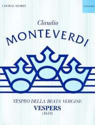 Vespro della Beata Vergine : for soli, mixed chorus -Claudio Monteverdi