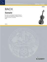 Sonate h-moll : für Violine und obligates Cembalo - Carl Philipp Emanuel Bach