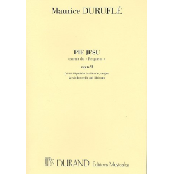 Pie Jesu : pour soprano ou -Maurice Duruflé