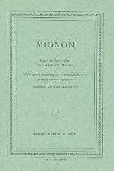 Mignon : Libretto (dt) -Ambroise Thomas