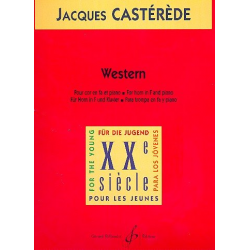 Western : für Horn in F und -Jacques Castérède