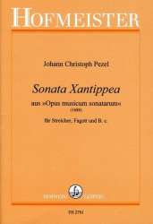 Sonata xantippea : für Fagott, Streicher und Bc -Johann Christoph Pezel