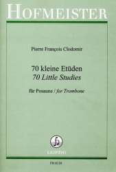 70 kleine Etüden : für Posaune -Pierre Clodomir