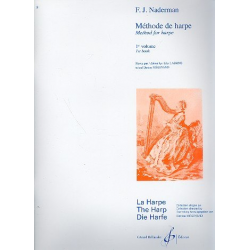 Méthode de harpe vol.1 (frz/en) - Francois Joseph Naderman-Schuecker