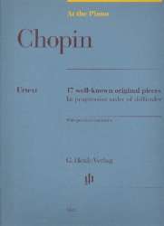 17 well-known original Pieces in progressive Order of Difficuly : -Frédéric Chopin